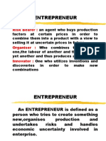 Edp - Unit 1 Entrepreneurship