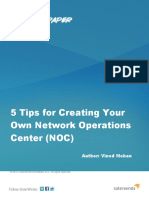 5 Tips For Creating Your Own Network Operations Center
