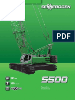 5500 Sennebogen 180 T Crawler