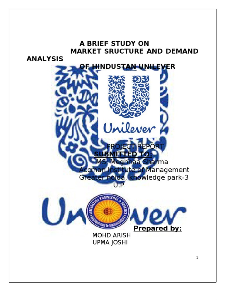 Hindustan Unilever Unilever Business