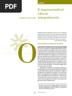 Artigo é Imprescindível Educar Integralmente
