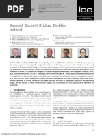 Samuel Beckett Bridge, Dublin, Ireland