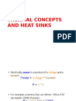 Thermal Concepts and Heat Sinks