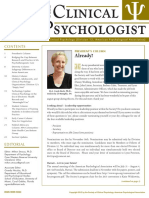 Clinical Psychologist 2012