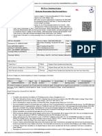 WL WL: Irctcs E-Ticketing Service Electronic Reservation Slip (Personal User)