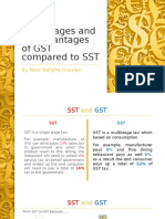 Advantages and Disadvantages of GST Compared To SST