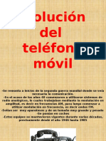 Historia de La Telefonia Movil