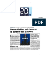 20 Minutes.fr MEDEF Pierre Gattaz - 4 Juillet 2013