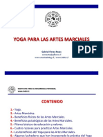 Yoga, un complemento para las Artes Marciales