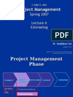 Lecture 6 Estimating