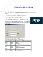 Program Sederhana Aplikasi Delphi