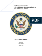 House Oversight Committee report on FOIA