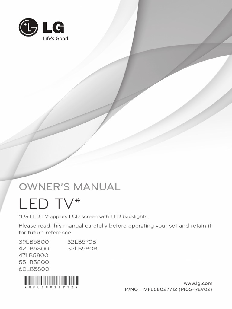 manual lg televisor smart 47 Ac Power Plugs And Sockets Hdmi