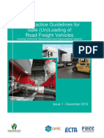 Best Practice Guidelines For Safe Un Loading of Road Freight Vehicles