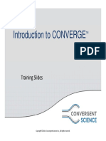 Session01-Introduction To CONVERGE