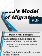 Aphug Lees Model of Migration