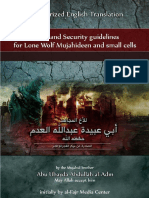 Safety and Security Guidelines for Lone Wolf Mujahideen