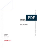 Oracle Data Integrator - Integration and Administration
