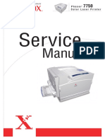 Xerox Phaser 7750 Service Manual