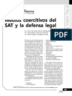 Medios Coercitivos Del SAT y La Defensa Legal