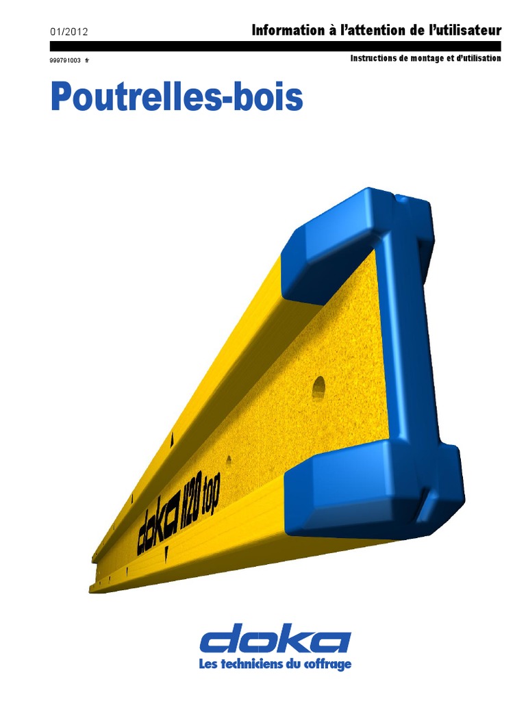 Poutrelles DOKA | PDF | Sécurité des systèmes d'information | Sécurité