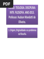 introdução a filosofia