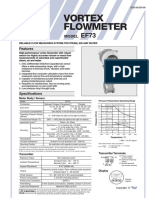 Reliable flow measuring system for steam, air and water