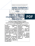 Etica, Politica y Ciudadania