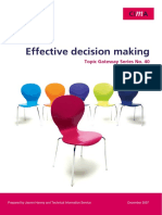 40 Effective Decision Making
