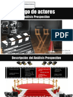 Juego de Actores - Análisis Prospectivo A Través Del Juego de Actores