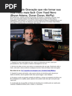 YOD NEVO 20 Dicas de Gravação