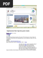 Download AkankahKetikaImplementasiSQLInjectionPadaJoomlabytotasawasatot6aSN29518398 doc pdf