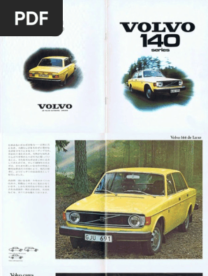 1974 Volvo 140 Series Overview | PDF