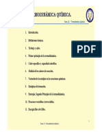 Tema 12. Termodinamica Quimica