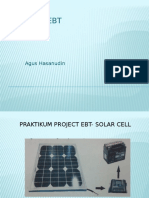Praktikum Solar Cell
