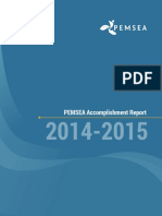 PEMSEA Accomplishment Report 2014-2015