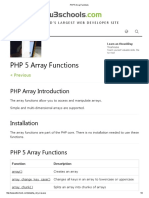 PHP 5 Array Functions