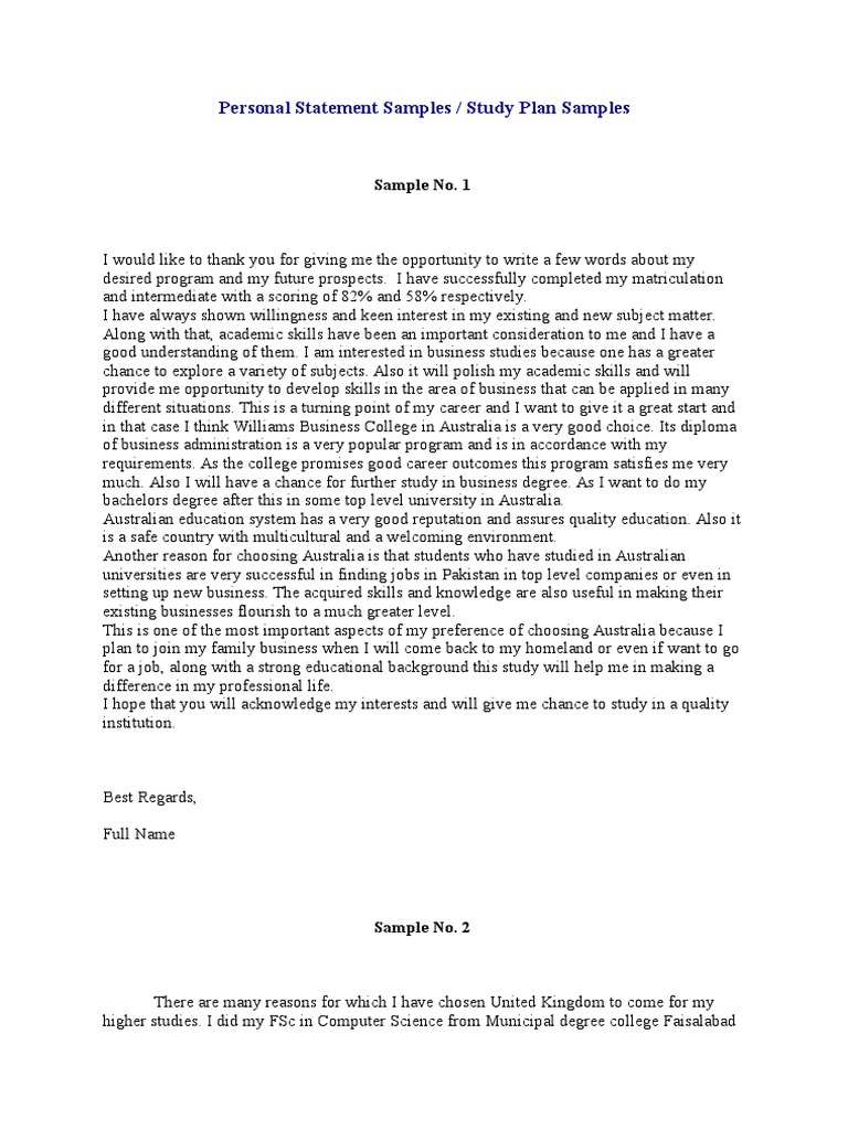 300 word personal statement examples picture