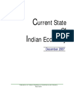 Current State of Indian Eco - Finance Min (Dec 07)
