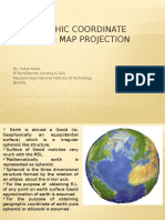 Geographic Coordinate System & Map Projection