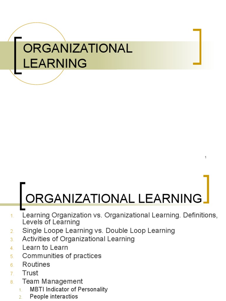 Organizational Learning Pdf : Exploration and Exploitation in ...