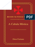 A CABALA MÍSTICA (PT) __ Dion Fortune (Violet Mary Firth Evans, 1.890-1.946)