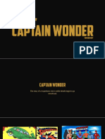 Minor Project Art of Captain Wonder