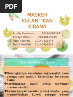 Download RENCANA BISNIS MASKER KECANTIKAN by Nisa Muflichati SN295213426 doc pdf