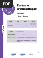 Carta e argumentação