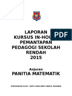 Laporan LADAP Pedagogi 2015