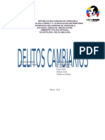 Delitos Cambiarios