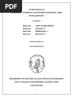 Download Project Report On obstacle avoiding robot  by Amit Chakraborty SN295217556 doc pdf