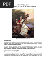 SARASVATI E LAKSHMI - Chave Para a Prosperidade