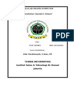 Transformasi Geometri 2 Dimensi